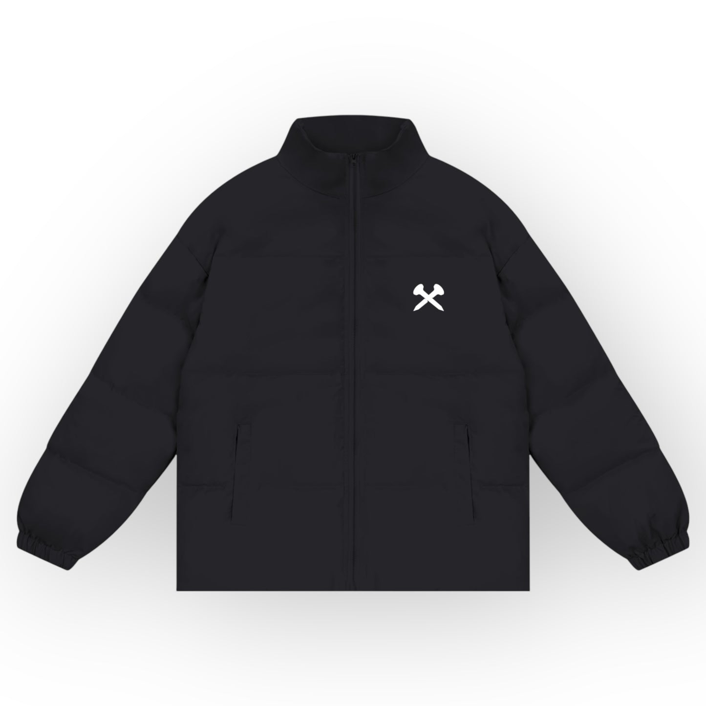 Zipper Puffer Jacket - The Ultimate Winter Essential - Crossxnails Weargood