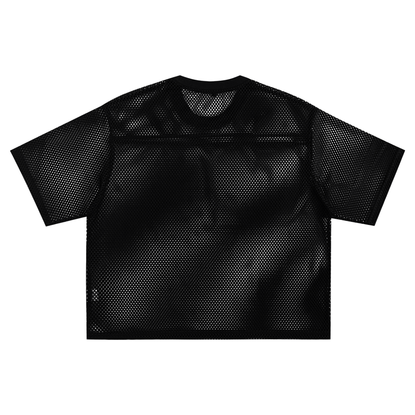 WearXGood Boxy Net T-Shirt - Unisex Streetwear, Breathable Mesh, Casual Fit - Crossxnails Weargood