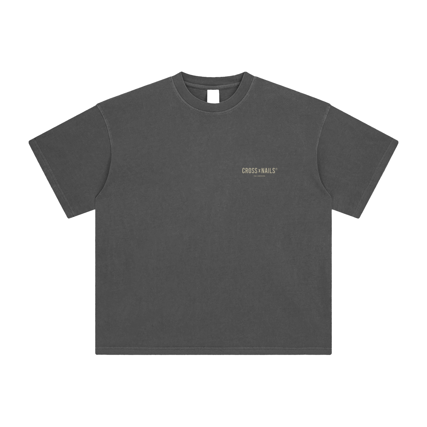 Enzyme Washed T-Shirt - Crossxnails Weargood