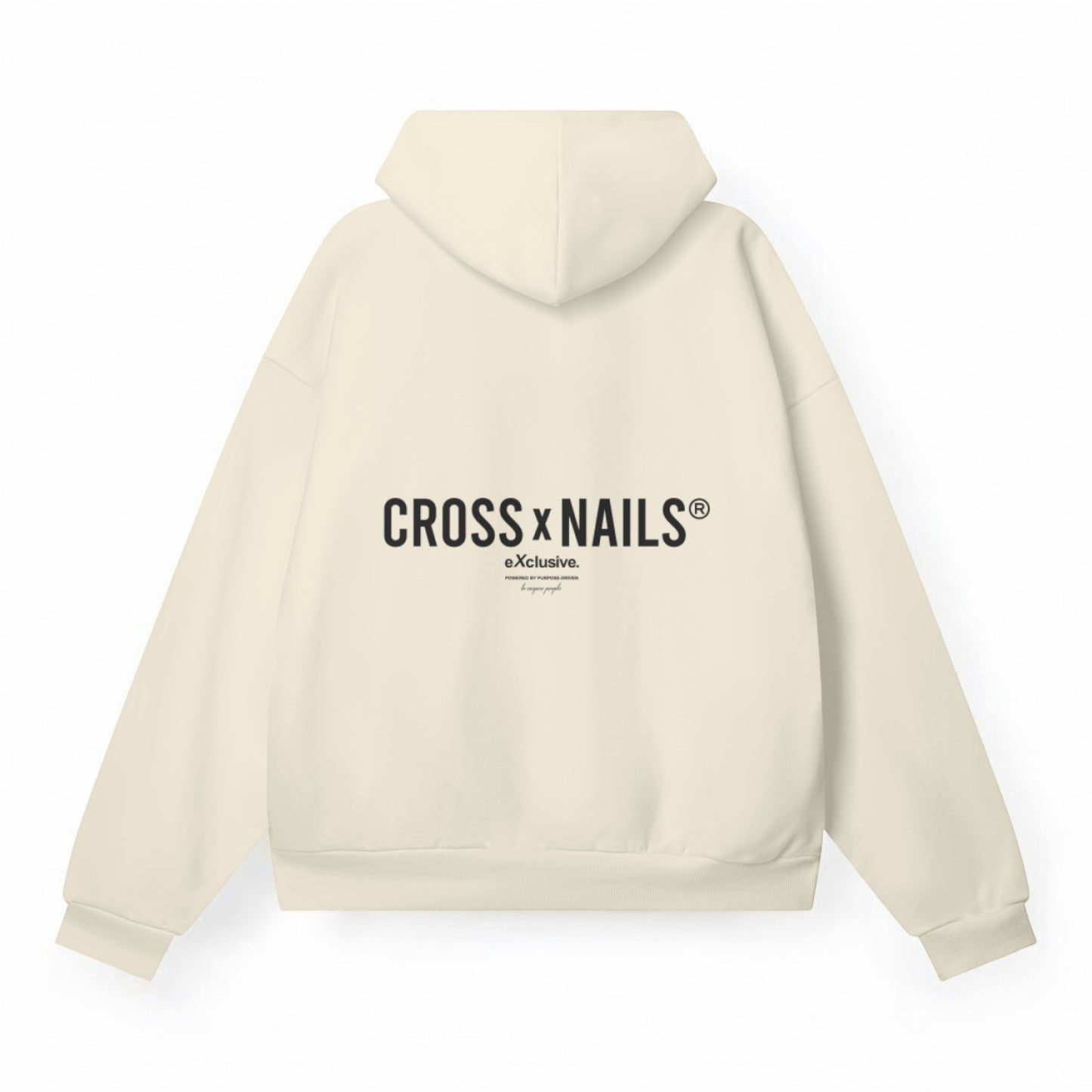 Crossxnails Oversized Hoodie with Functional Side Pockets - Crossxnails Weargood