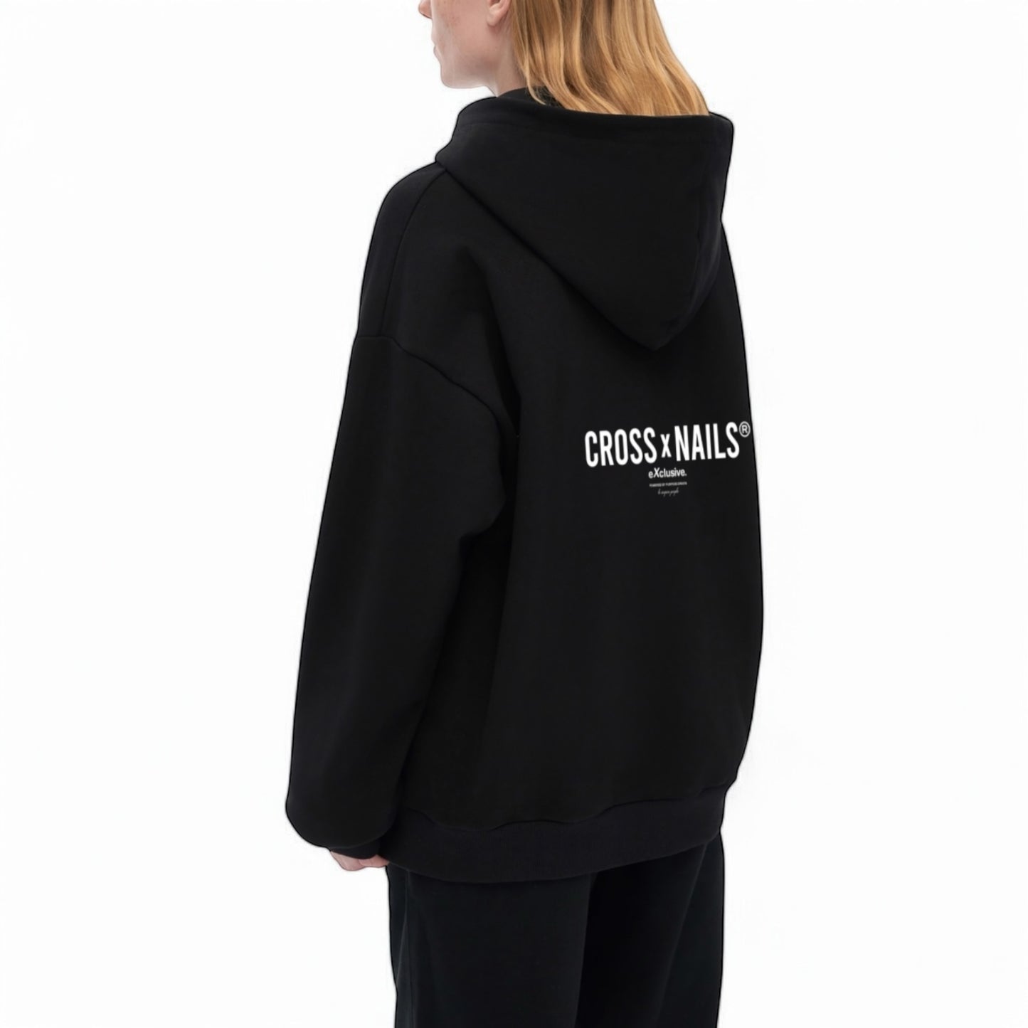 Xclusive Oversize Side Pocket Hoodie - Crossxnails Weargood