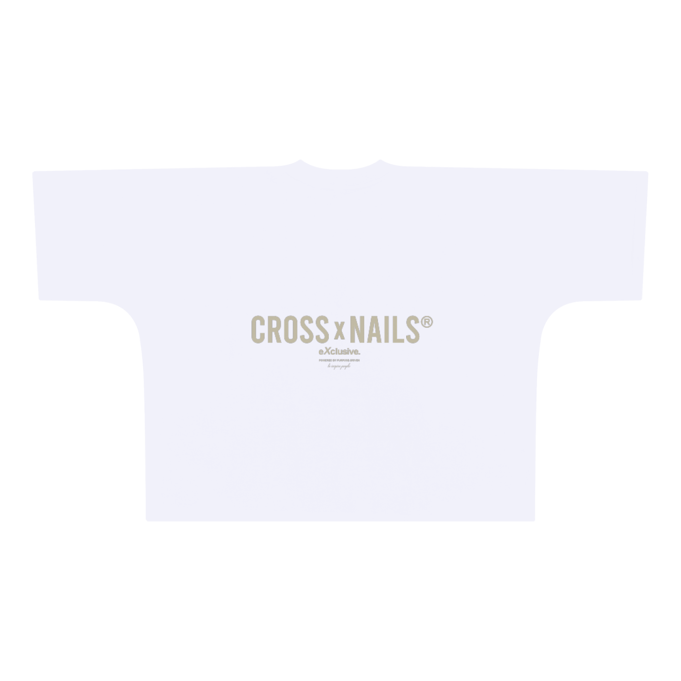 Oversize One-piece Pattern Cut Boxy Tee - 300 GSM - Crossxnails Weargood
