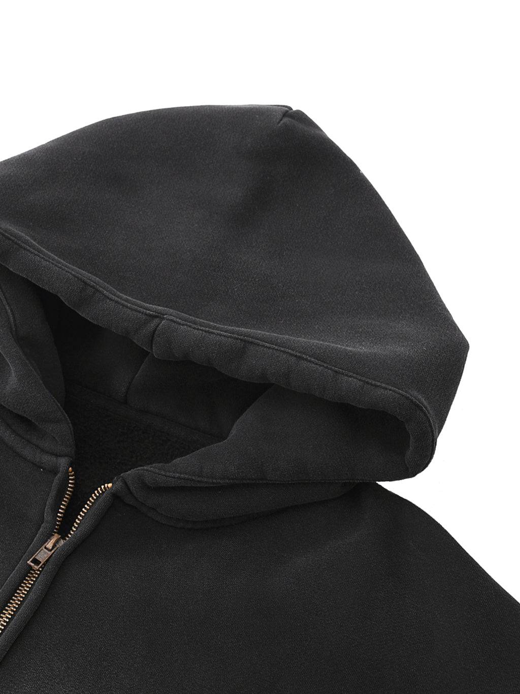 X Zip-Through Boxy Hoodie - Crossxnails Weargood
