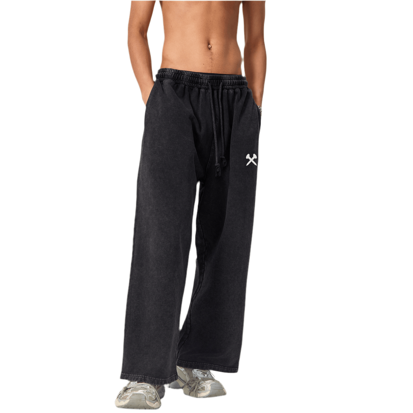 X Unisex Loose-Fit Jogger Pants - Crossxnails Weargood