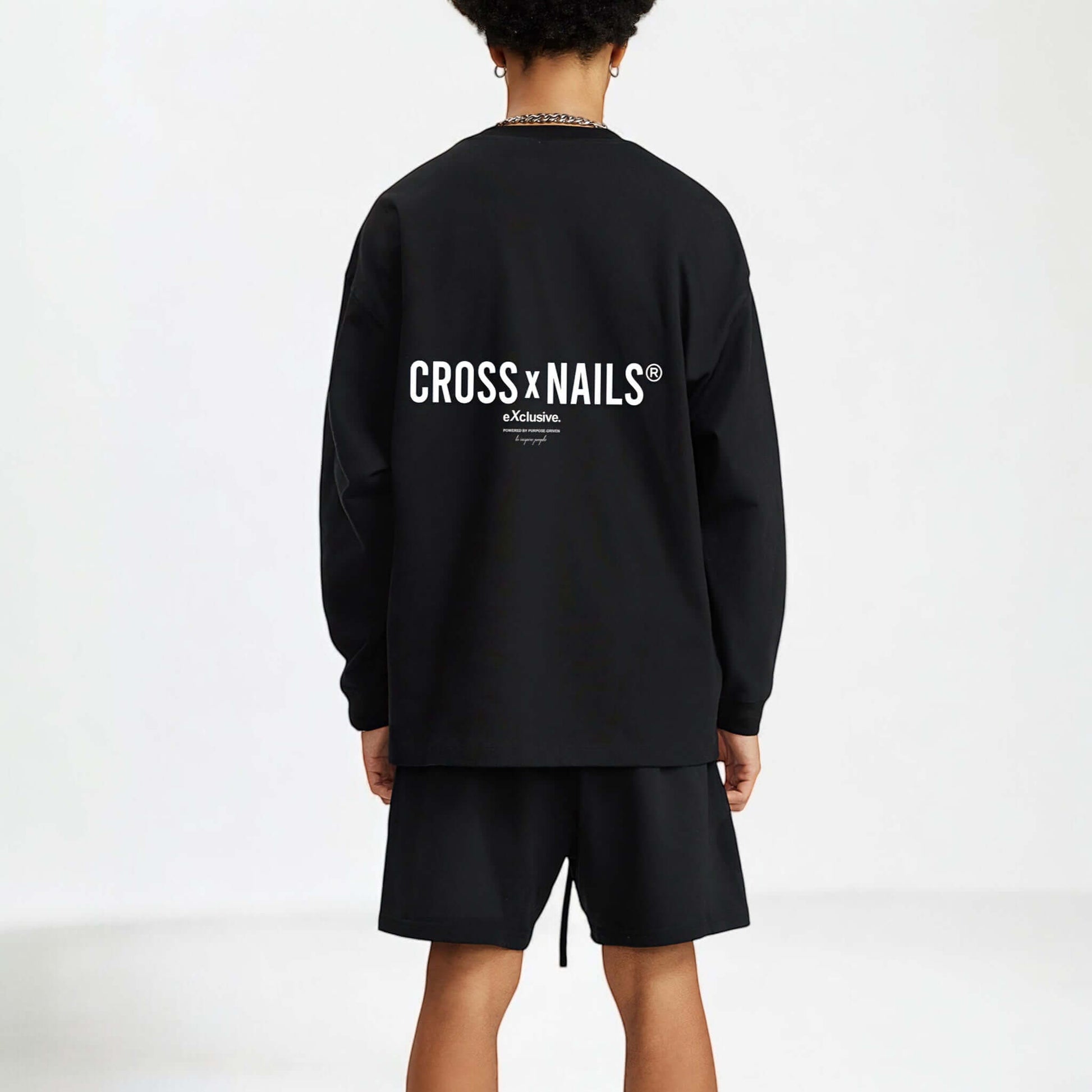 Crossxnails Long Sleeve Tee - Crossxnails Weargood