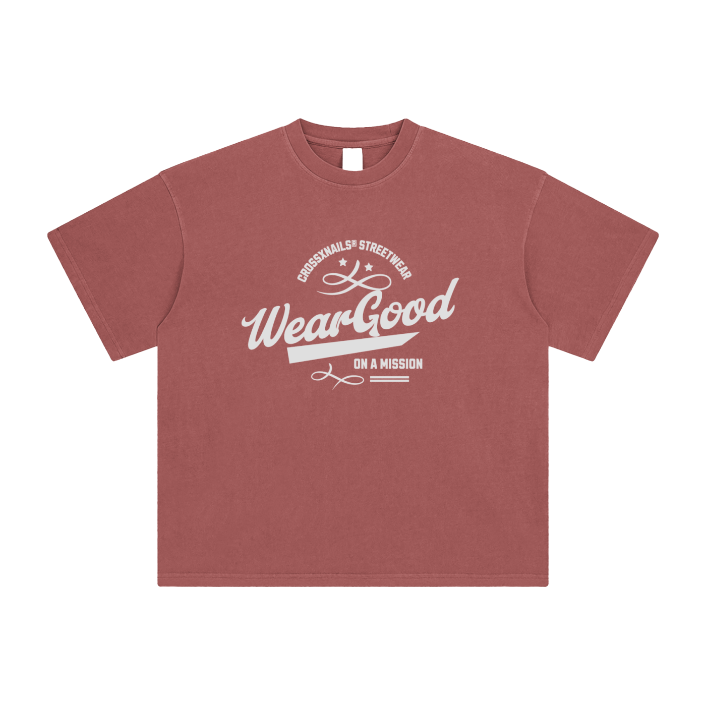 Enzyme Washed T-Shirt - Crossxnails Weargood