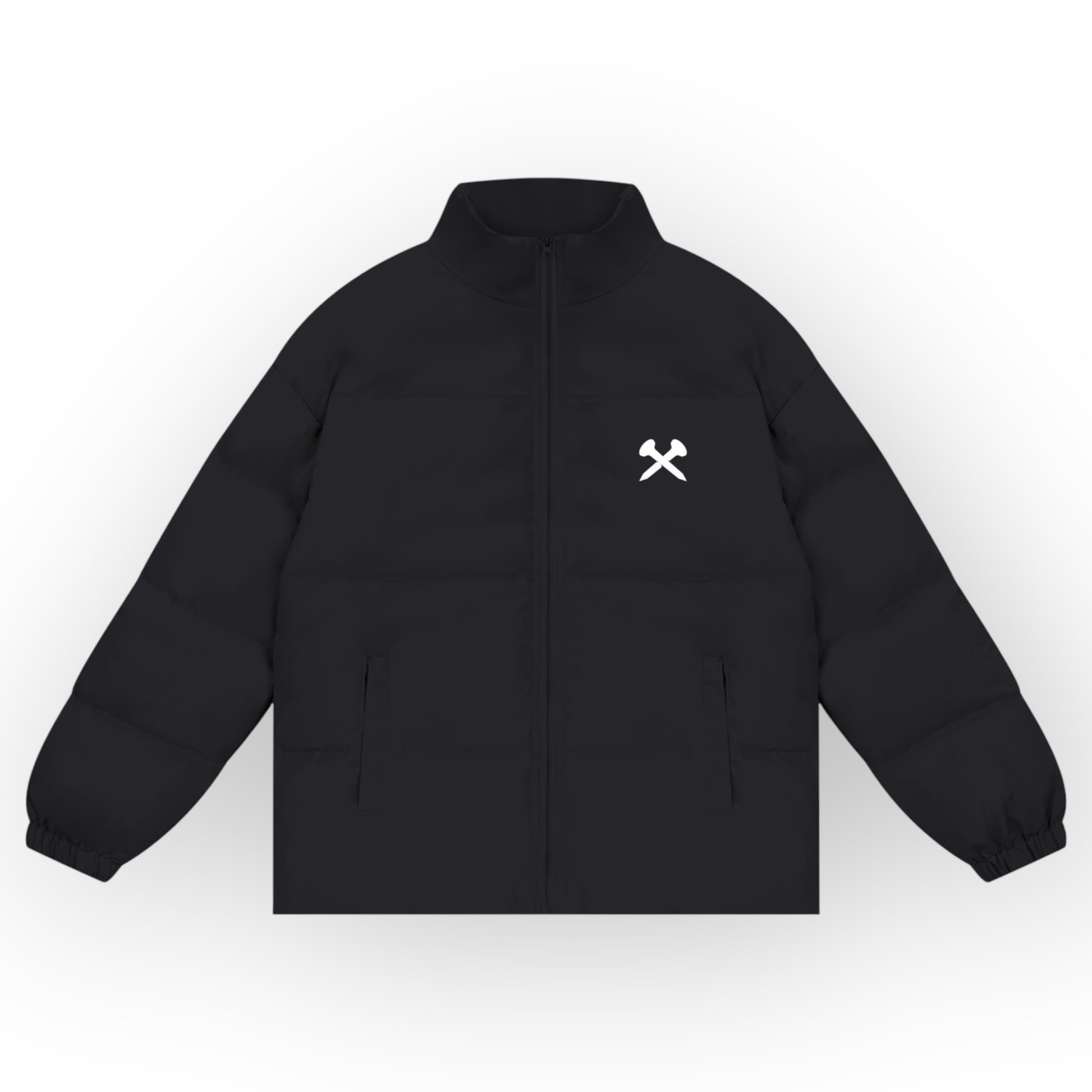 Zipper Puffer Jacket - The Ultimate Winter Essential - Crossxnails Weargood