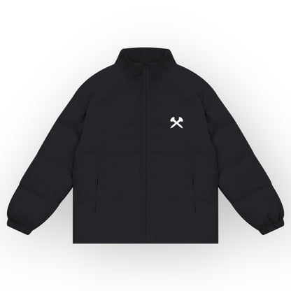Zipper Puffer Jacket - The Ultimate Winter Essential - Crossxnails Weargood