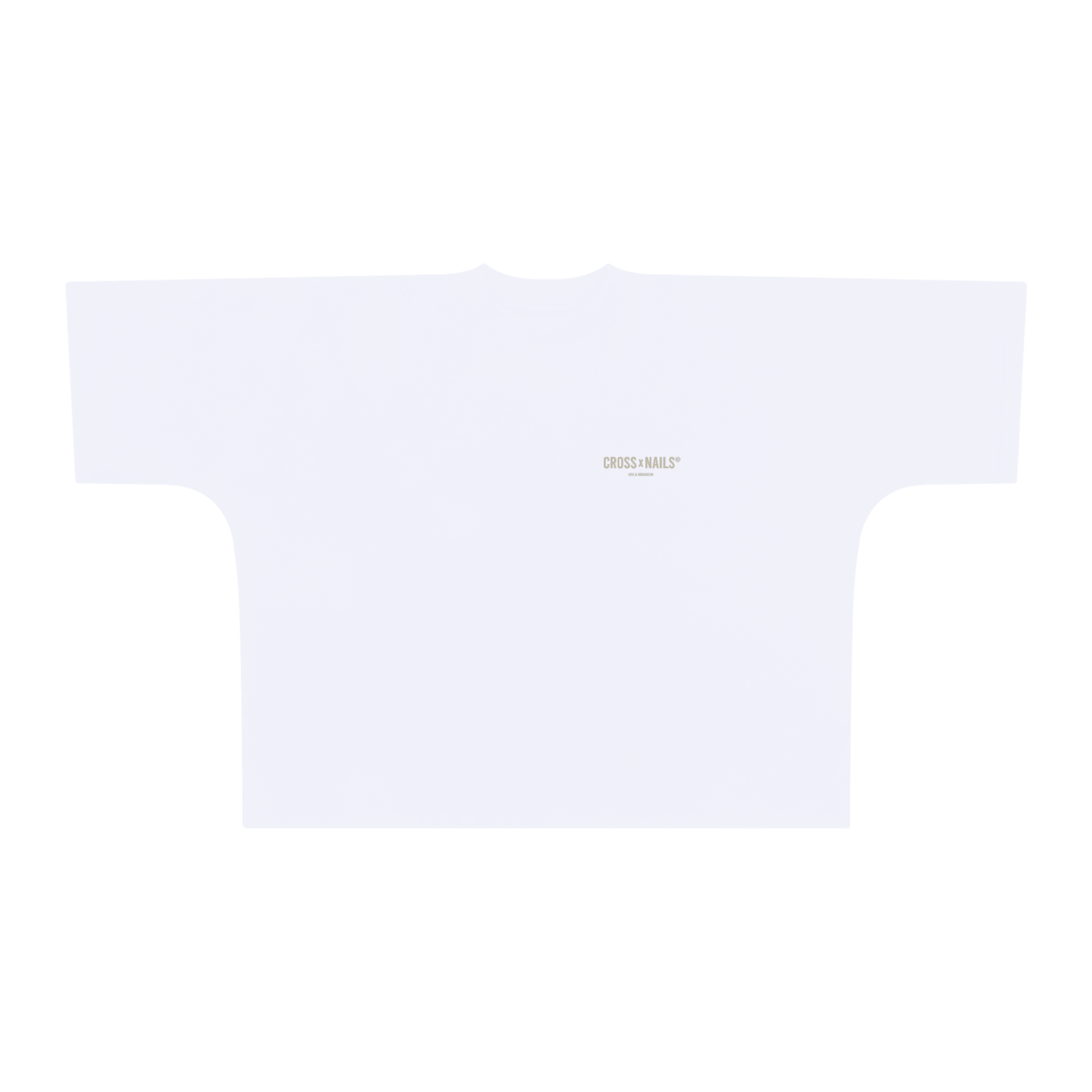 Oversize One-piece Pattern Cut Boxy Tee - 300 GSM - Crossxnails Weargood