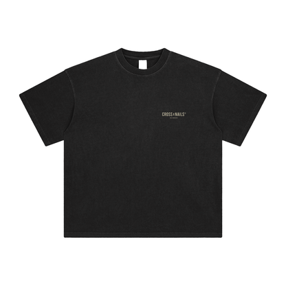 Enzyme Washed T-Shirt - Crossxnails Weargood