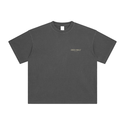 Enzyme Washed T-Shirt - Crossxnails Weargood