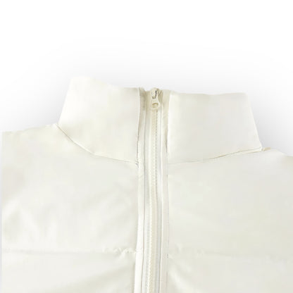 Zipper Puffer Jacket - The Ultimate Winter Essential - Crossxnails Weargood