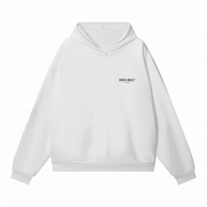 Crossxnails Oversized Hoodie with Functional Side Pockets - Crossxnails Weargood