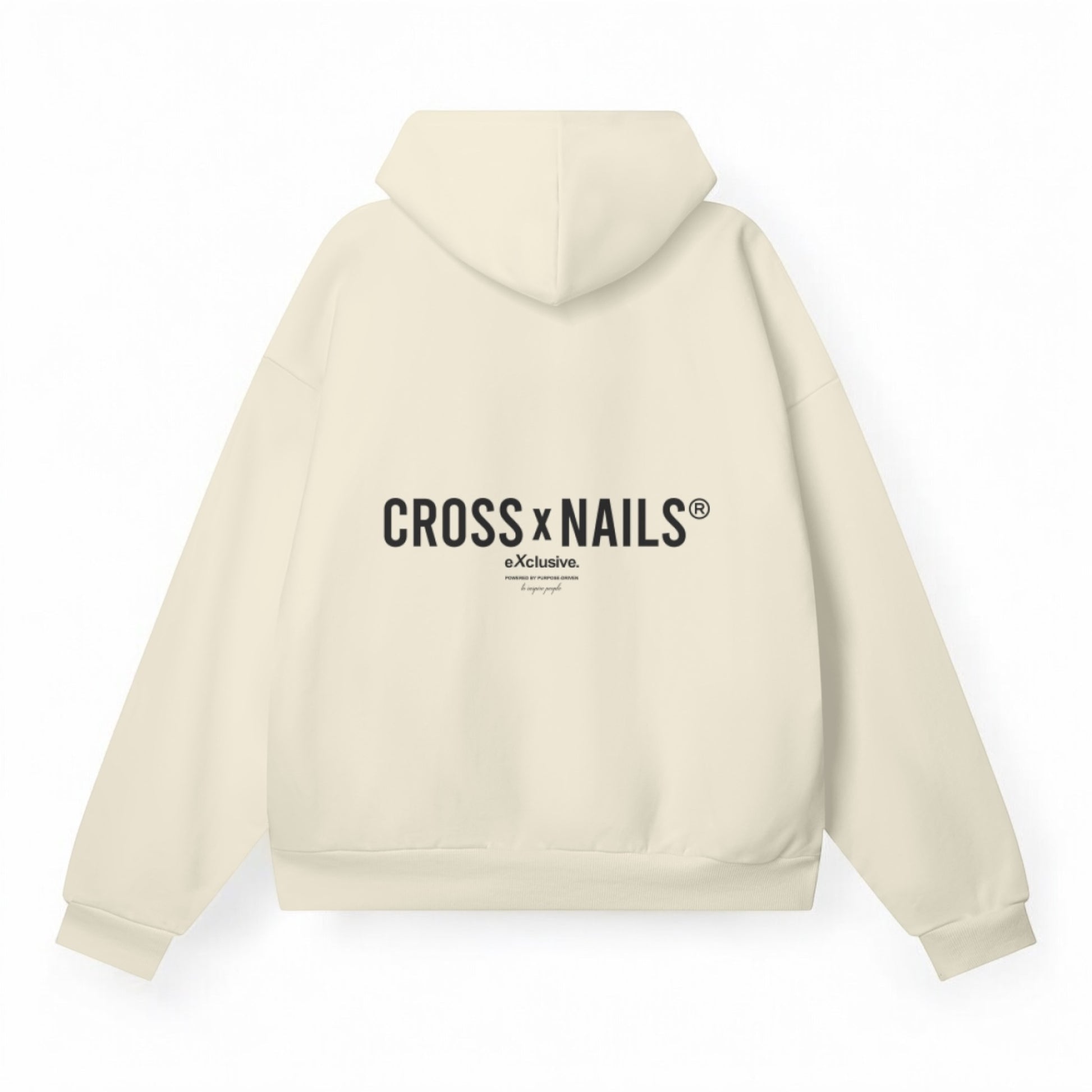 Crossxnails Oversized Hoodie with Functional Side Pockets - Crossxnails Weargood