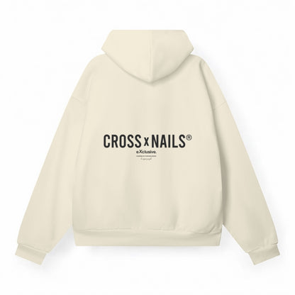 Crossxnails Oversized Hoodie with Functional Side Pockets - Crossxnails Weargood