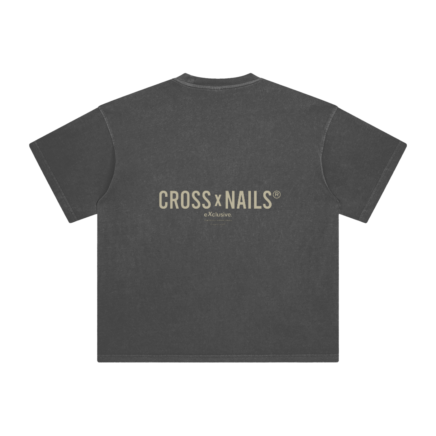 Enzyme Washed T-Shirt - Crossxnails Weargood
