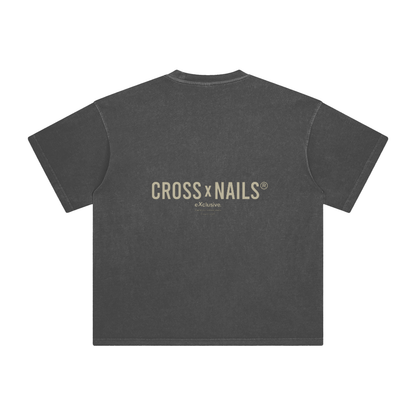 Enzyme Washed T-Shirt - Crossxnails Weargood