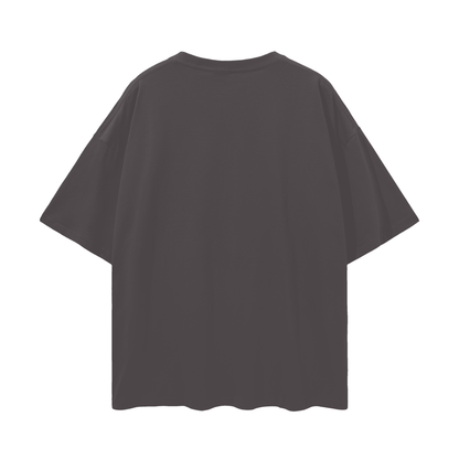 Oversize Deep Drop Shoulder Tee - 190 GSM - Crossxnails Weargood