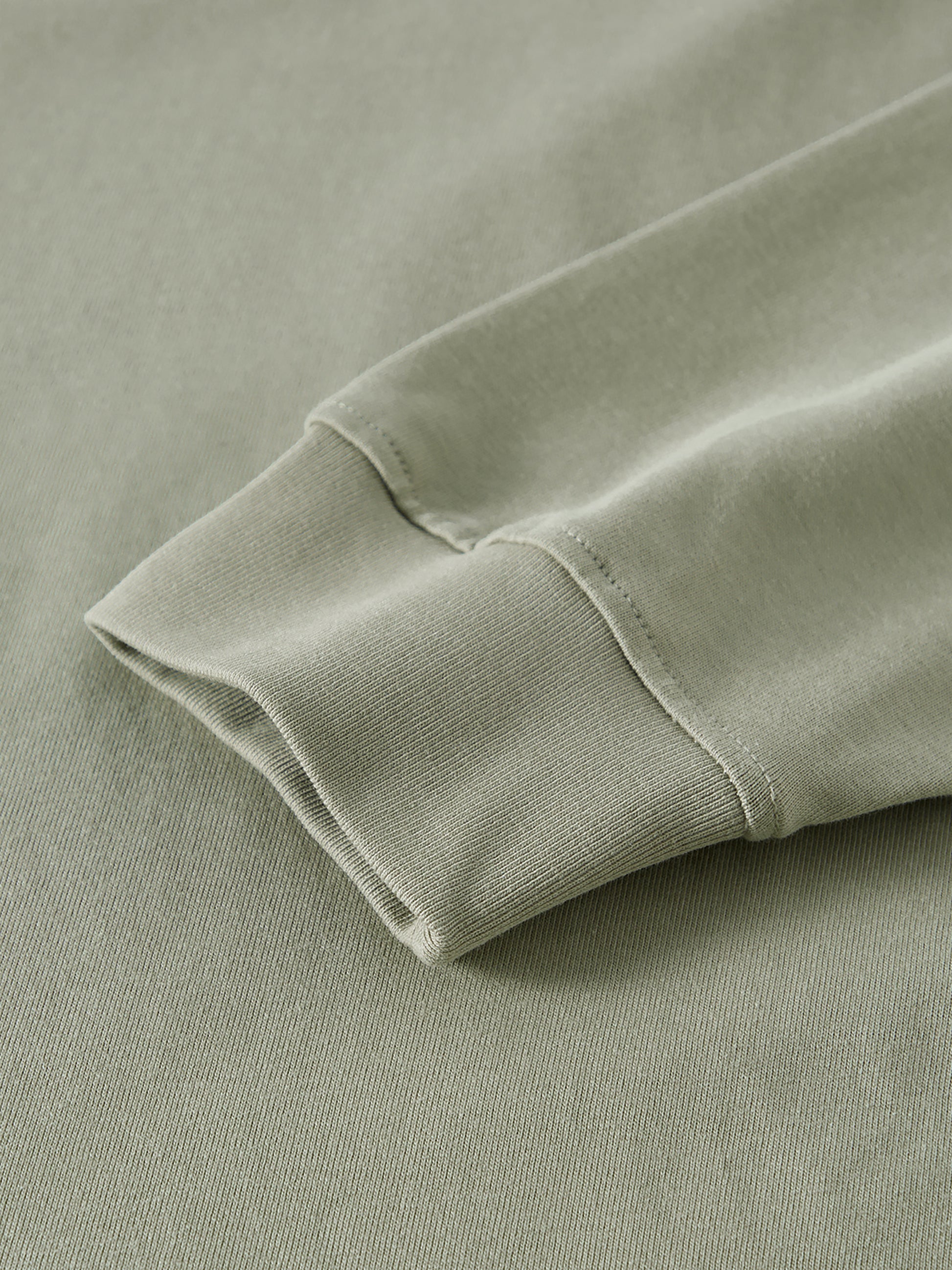 Crossxnails WearGood oversized unisex t-shirt sleeve detail in green - Christian streetwear UK from online shop in Ipswich.
